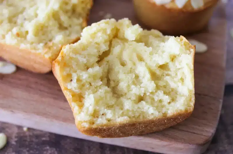 Muffins extra-moelleux aux amandes