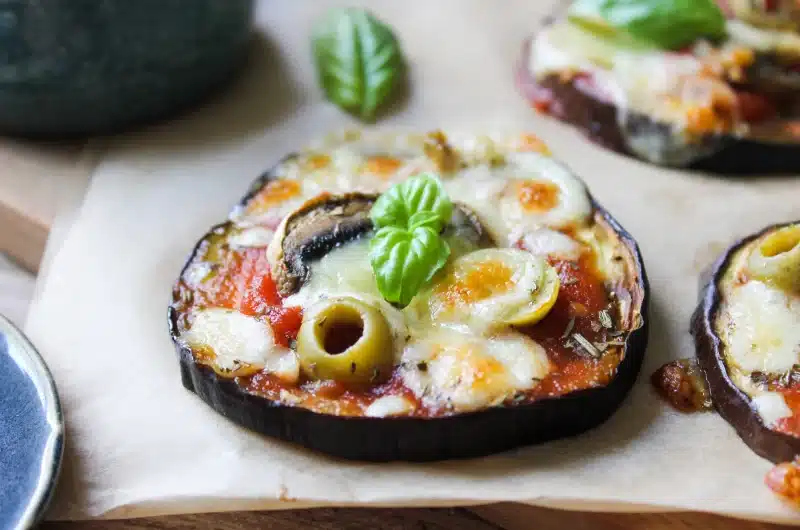 Pizz’aubergines : les aubergines façon pizza 