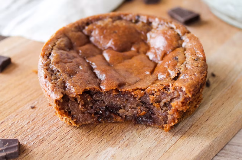 Gâteau fondant au chocolat et beurre de cacahuète - healthy
