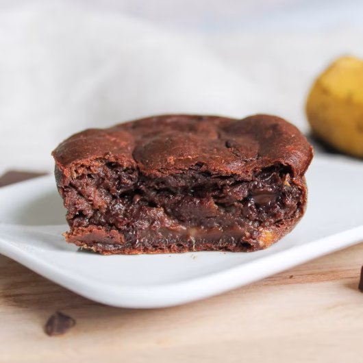 Fondants individuels banane et chocolat