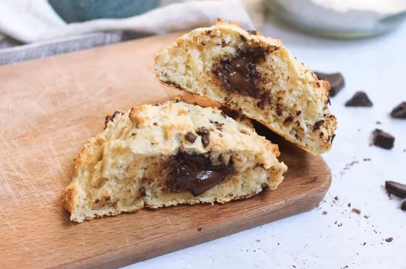 Recette de Pain express fourré au chocolat