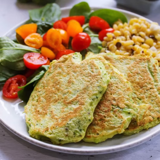 Pancakes aux brocolis