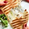 tortilla filante fromage et boeuf