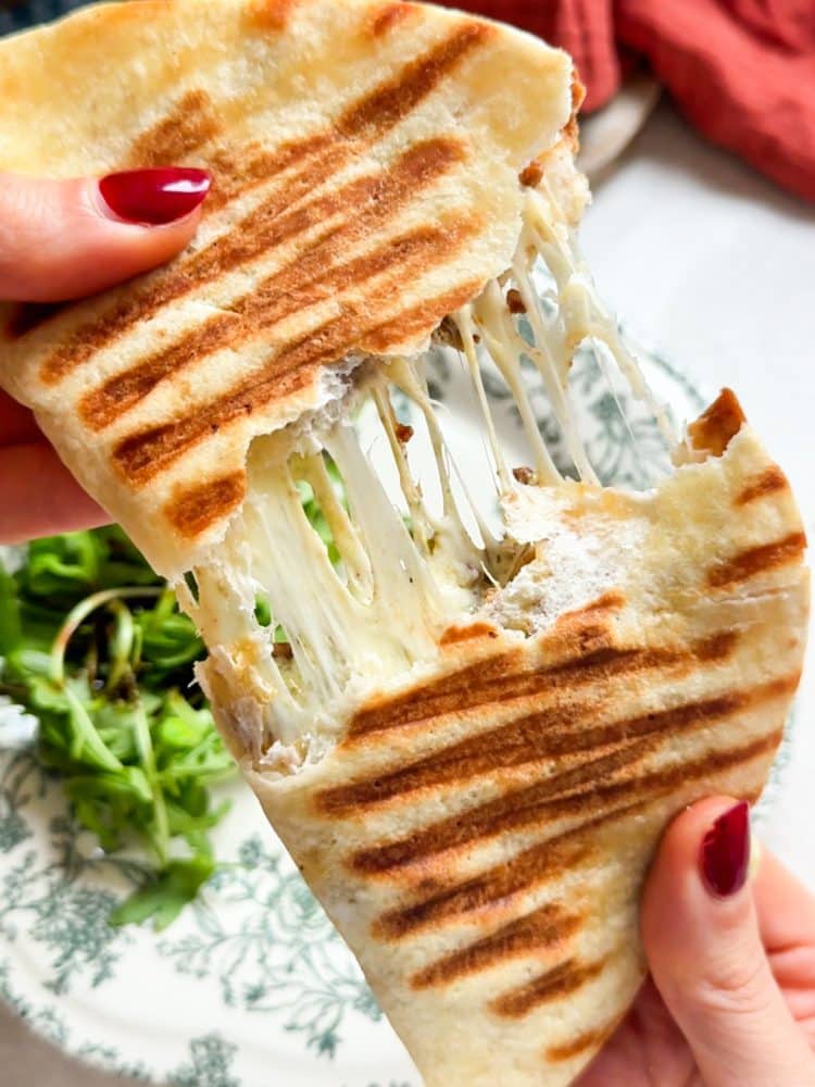 tortilla filante fromage et boeuf