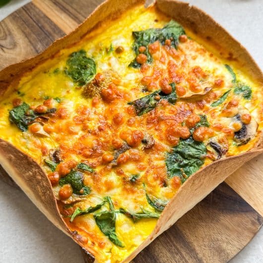 quiche wrap au airfryer