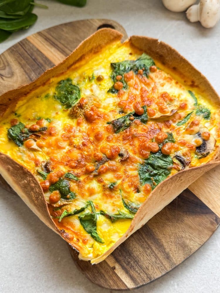 quiche wrap au airfryer
