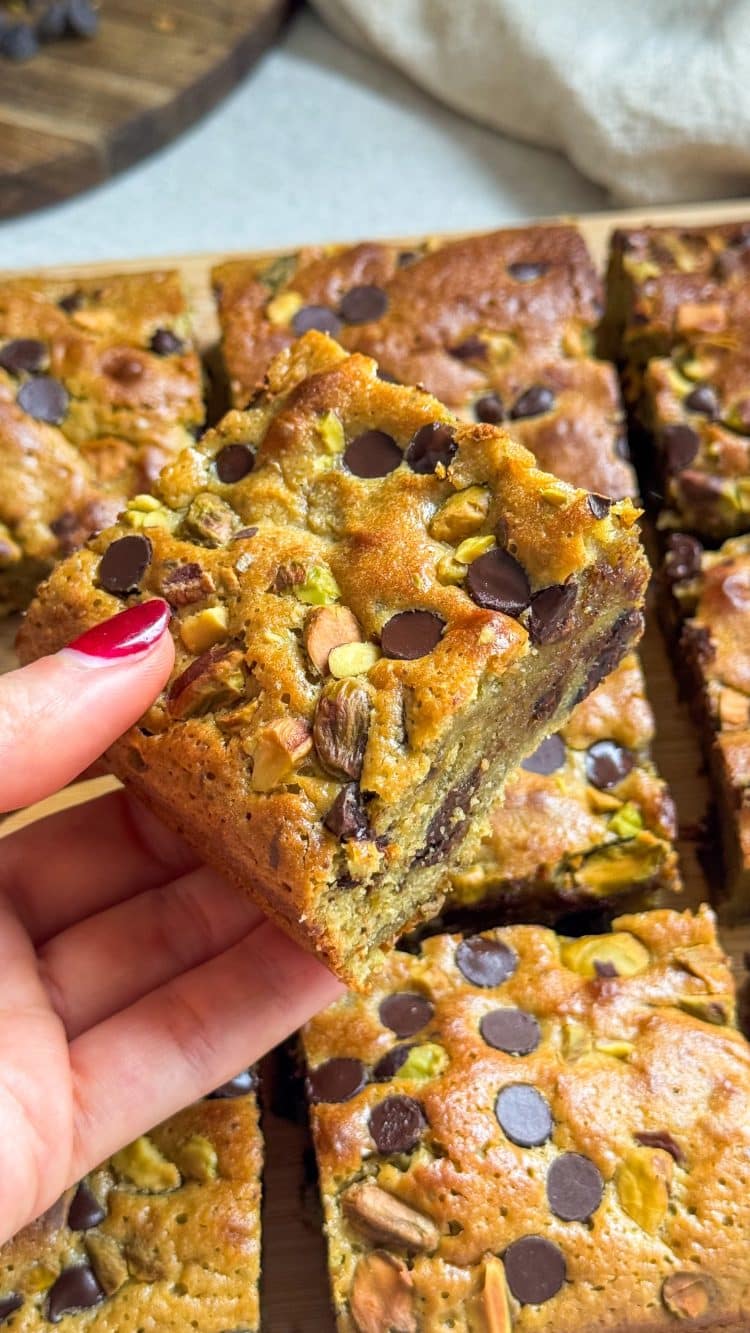 Brownie à la pistache