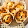 Muffins au Airfryer aux pépites de chocolat moelleux