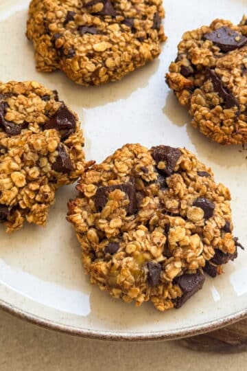 Cookies avoine banane chocolat