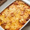 Lasagnes maison à la bolognaise avec béchamel et mozzarella