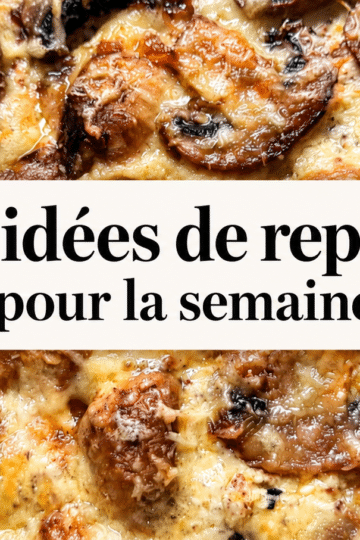 Tarte gourmande aux champignons et fromage