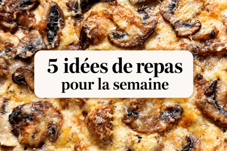 Tarte gourmande aux champignons et fromage