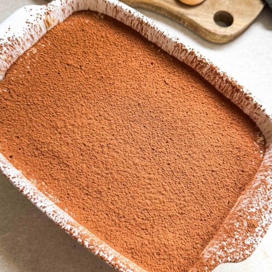 Tiramisu italien au café
